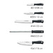 Bloc couteaux 5 pièces Silverpoint